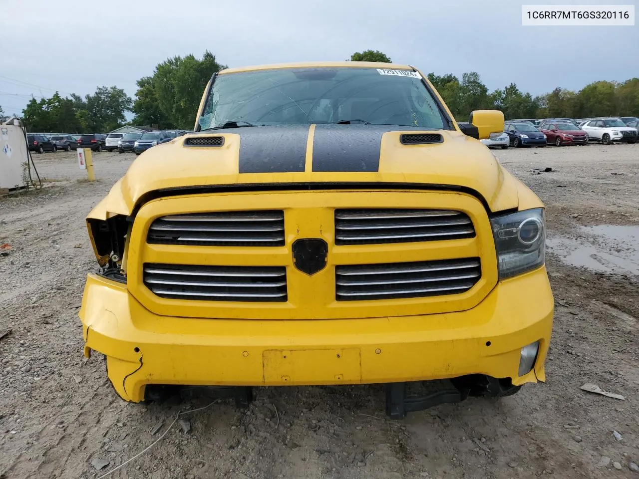 1C6RR7MT6GS320116 2016 Ram 1500 Sport