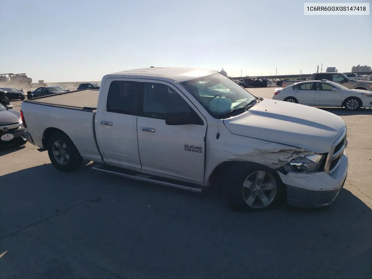 2016 Ram 1500 Slt VIN: 1C6RR6GGXGS147418 Lot: 72959464