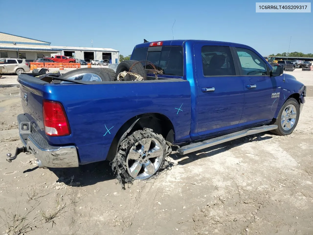 2016 Ram 1500 Slt VIN: 1C6RR6LT4GS209317 Lot: 73019404