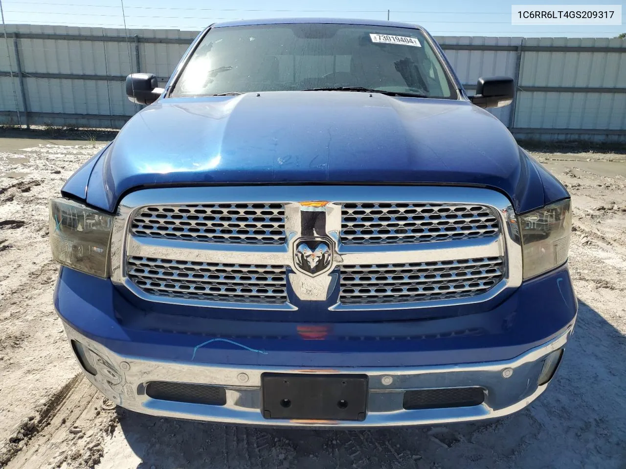 2016 Ram 1500 Slt VIN: 1C6RR6LT4GS209317 Lot: 73019404