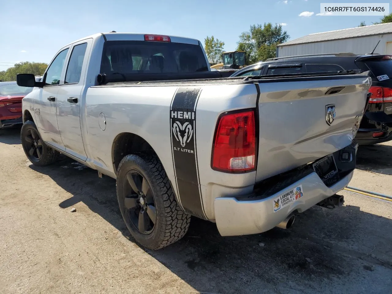 2016 Ram 1500 St VIN: 1C6RR7FT6GS174426 Lot: 73028454