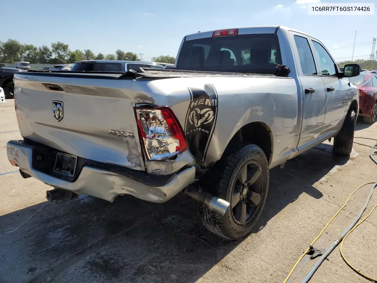 2016 Ram 1500 St VIN: 1C6RR7FT6GS174426 Lot: 73028454