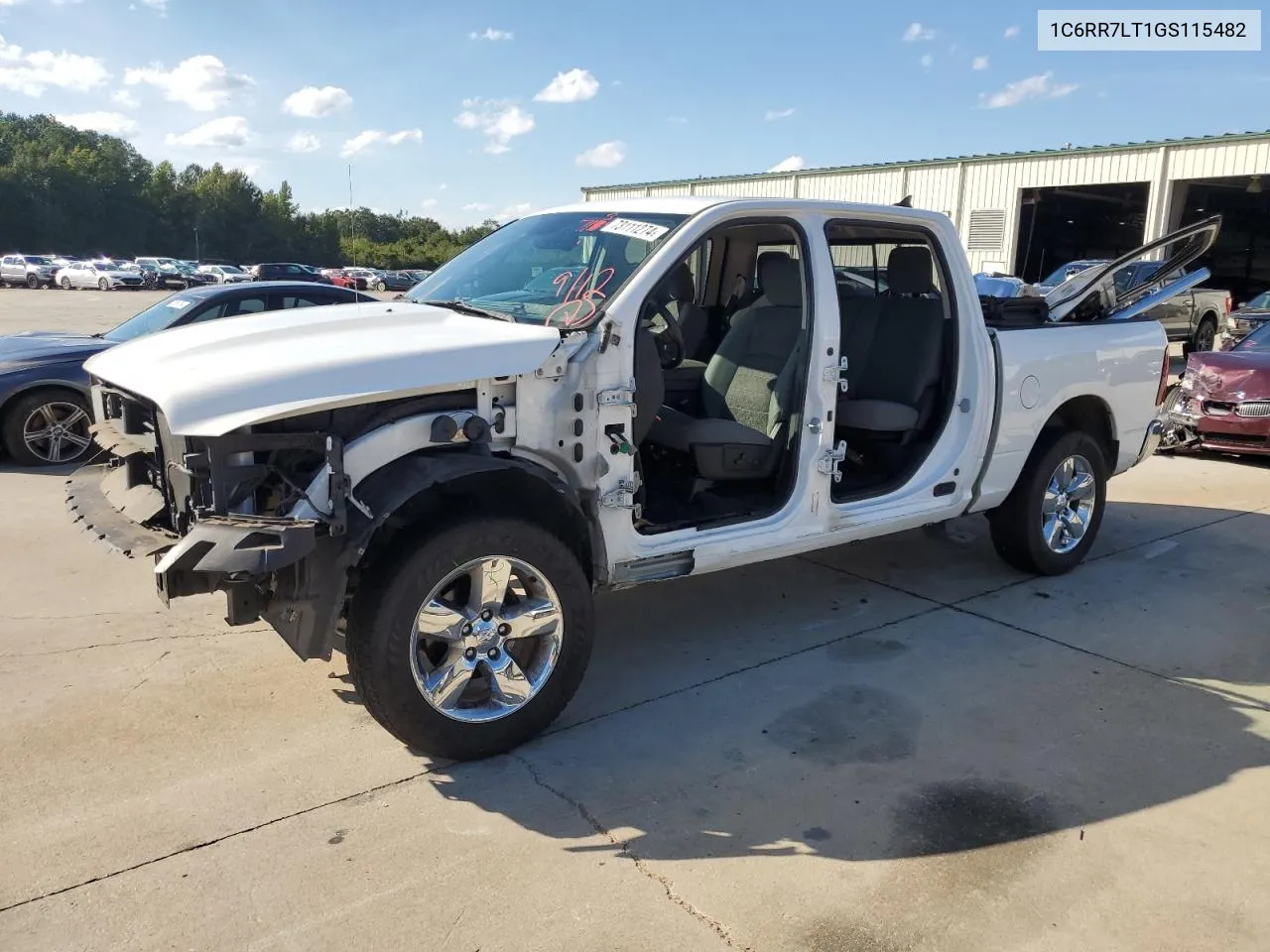 2016 Ram 1500 Slt VIN: 1C6RR7LT1GS115482 Lot: 73111274