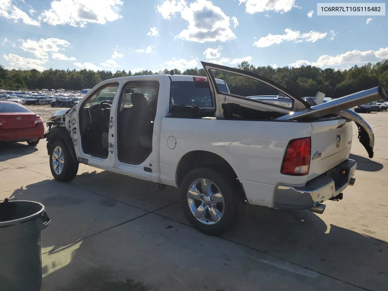 1C6RR7LT1GS115482 2016 Ram 1500 Slt