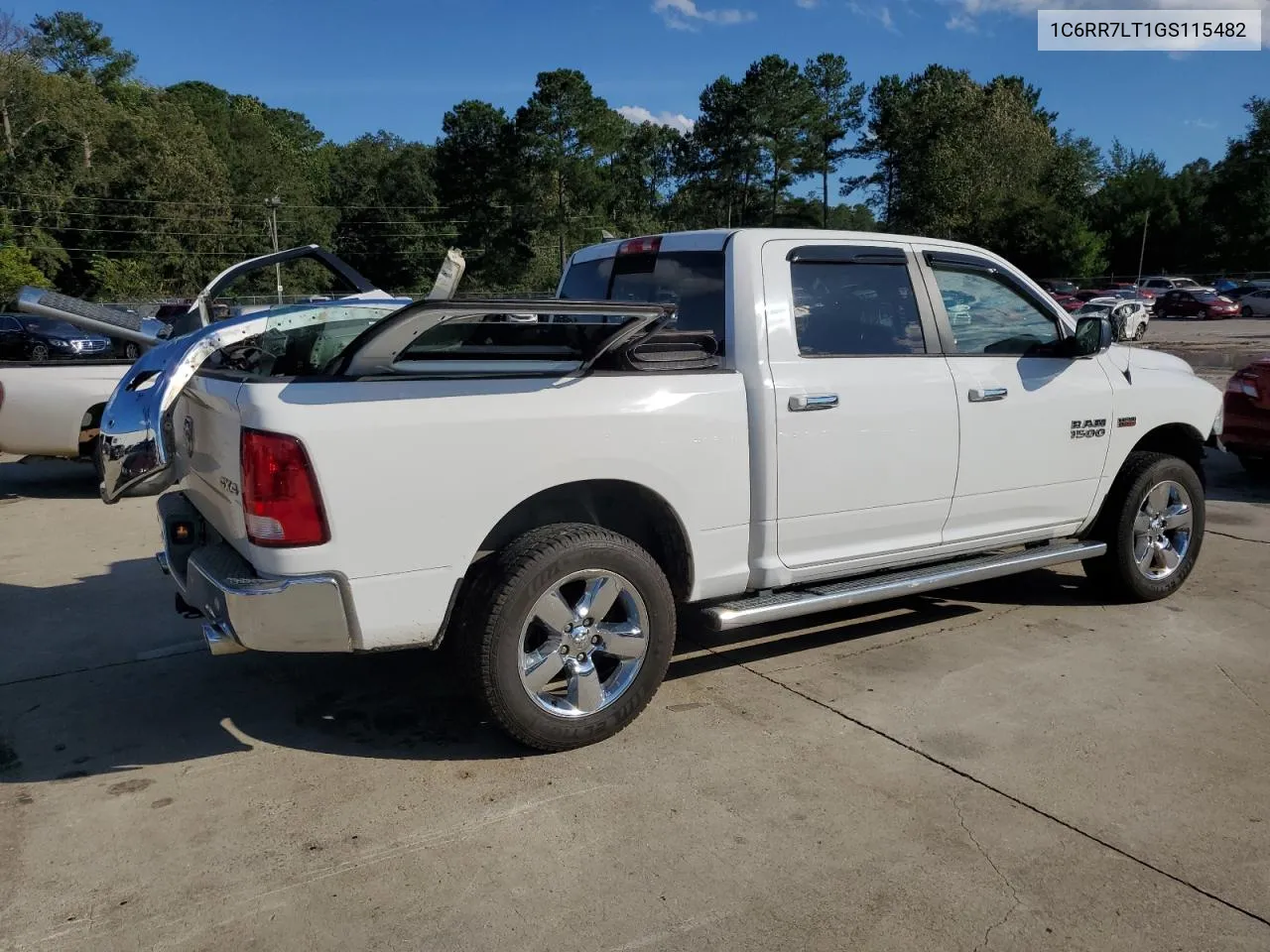 2016 Ram 1500 Slt VIN: 1C6RR7LT1GS115482 Lot: 73111274