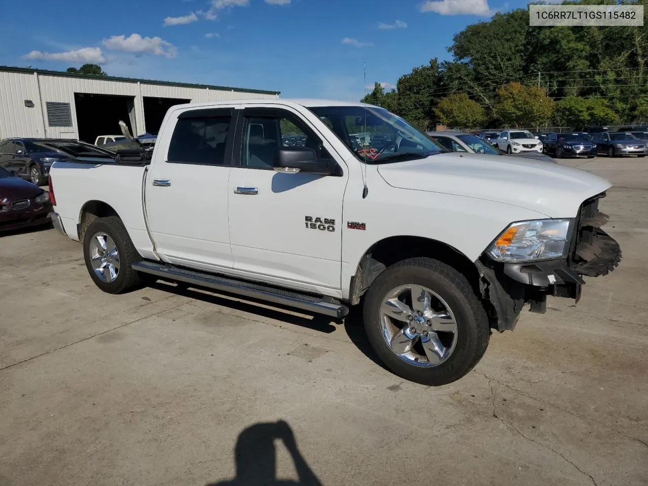 2016 Ram 1500 Slt VIN: 1C6RR7LT1GS115482 Lot: 73111274