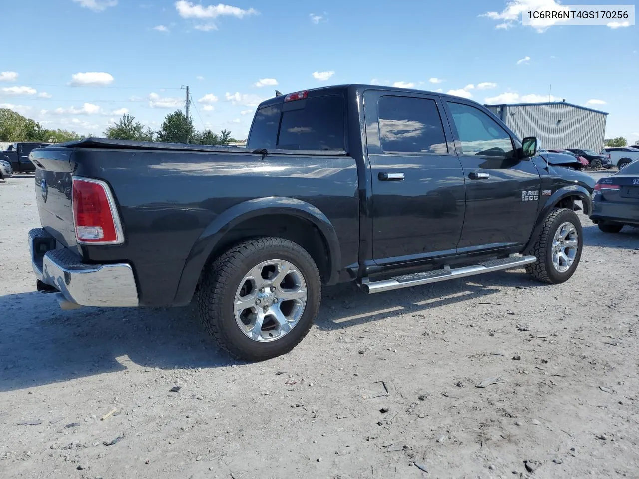 2016 Ram 1500 Laramie VIN: 1C6RR6NT4GS170256 Lot: 73137494