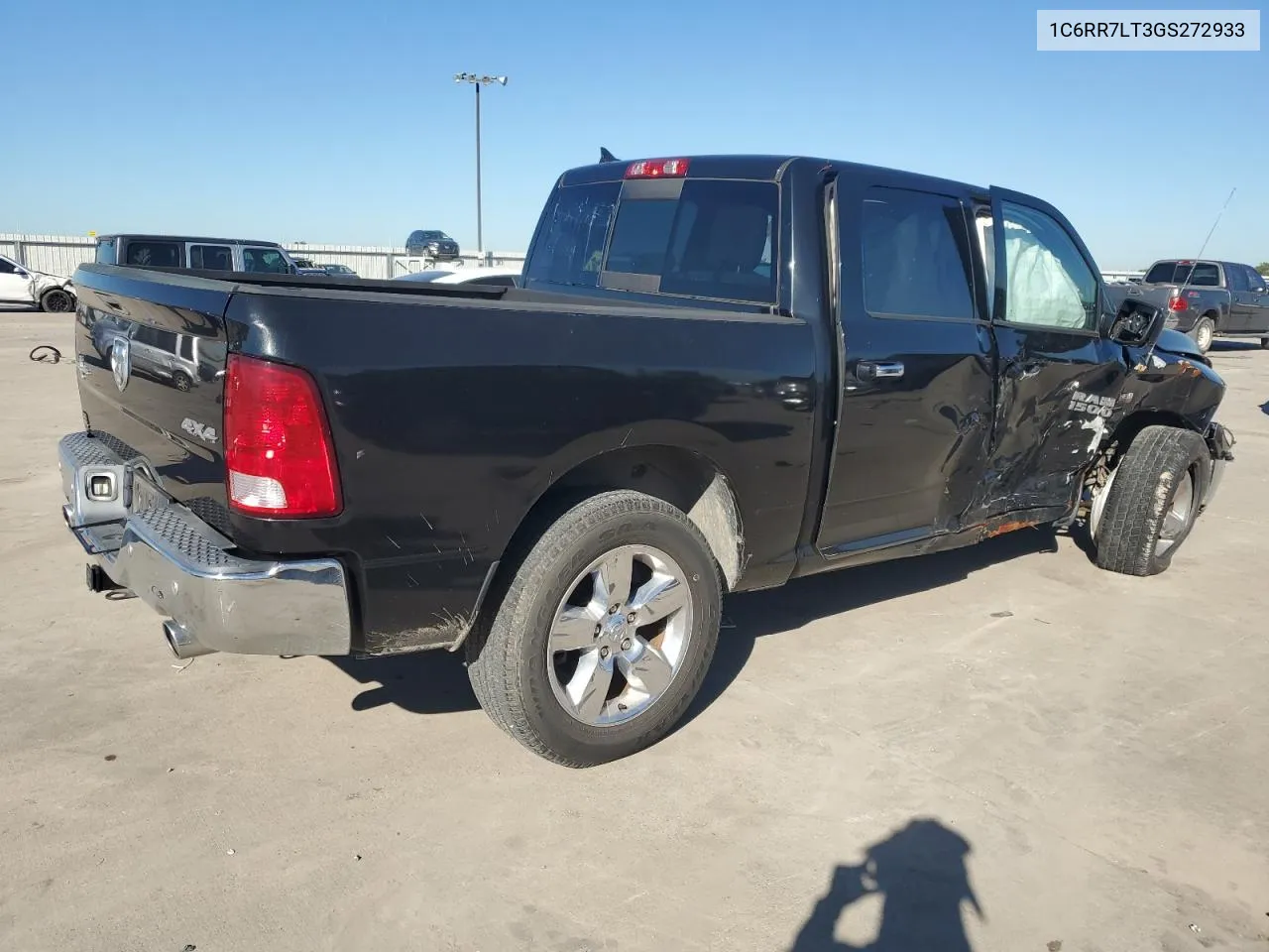 2016 Ram 1500 Slt VIN: 1C6RR7LT3GS272933 Lot: 73167724