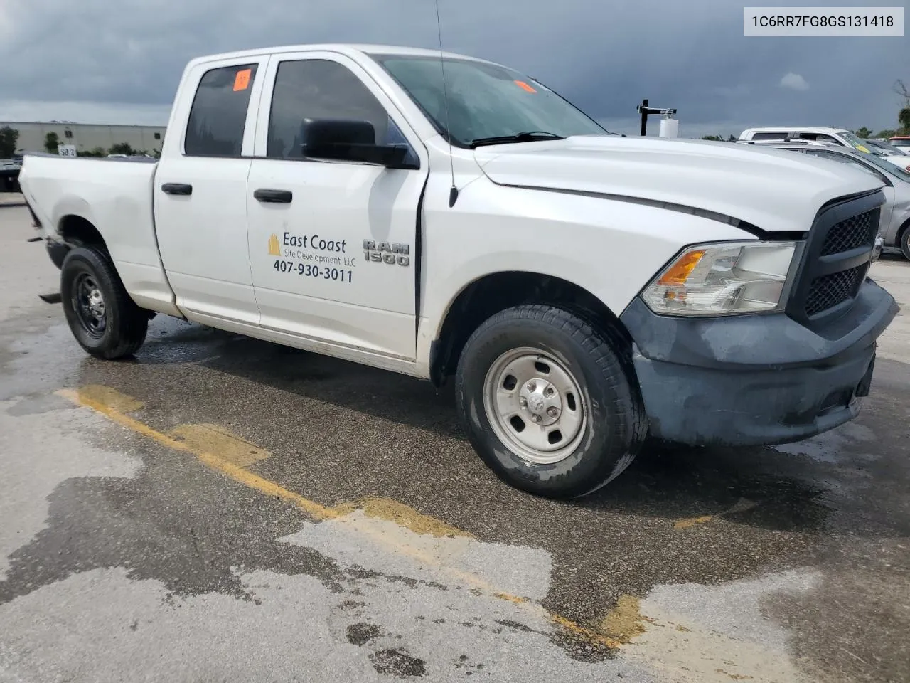 2016 Ram 1500 St VIN: 1C6RR7FG8GS131418 Lot: 73182314