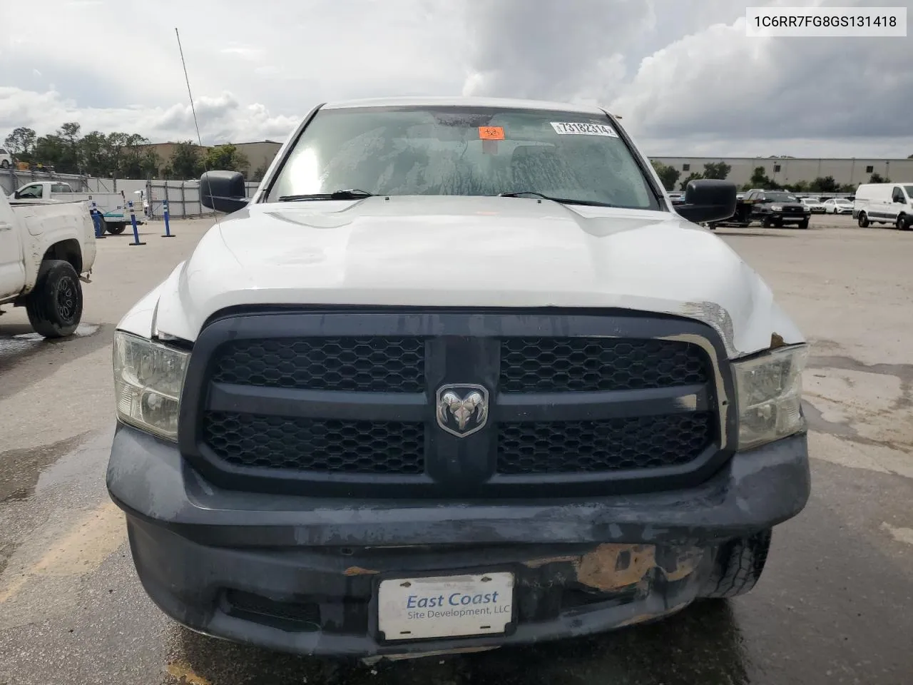 2016 Ram 1500 St VIN: 1C6RR7FG8GS131418 Lot: 73182314