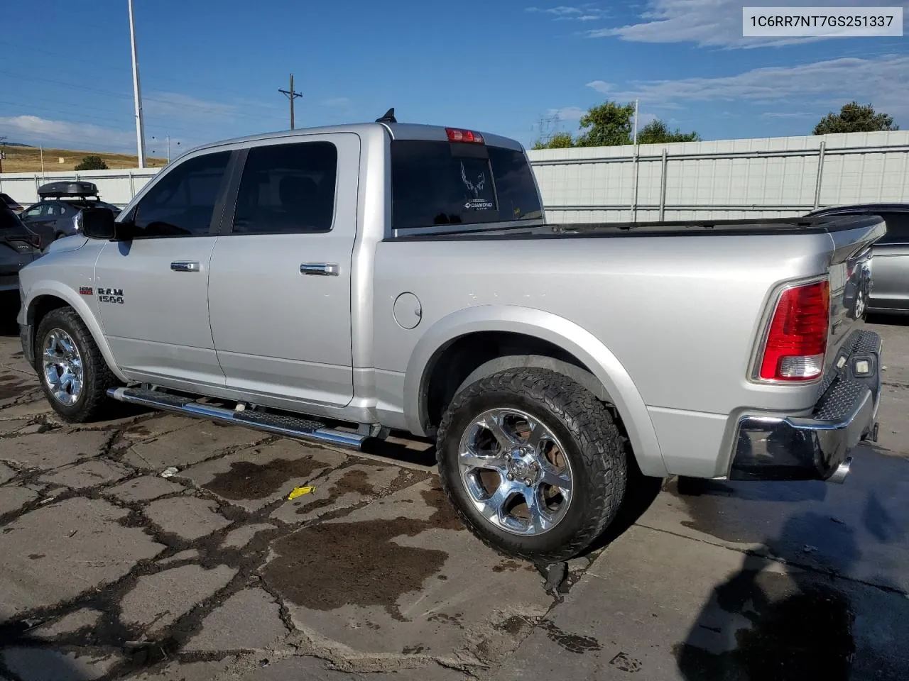 2016 Ram 1500 Laramie VIN: 1C6RR7NT7GS251337 Lot: 73222394