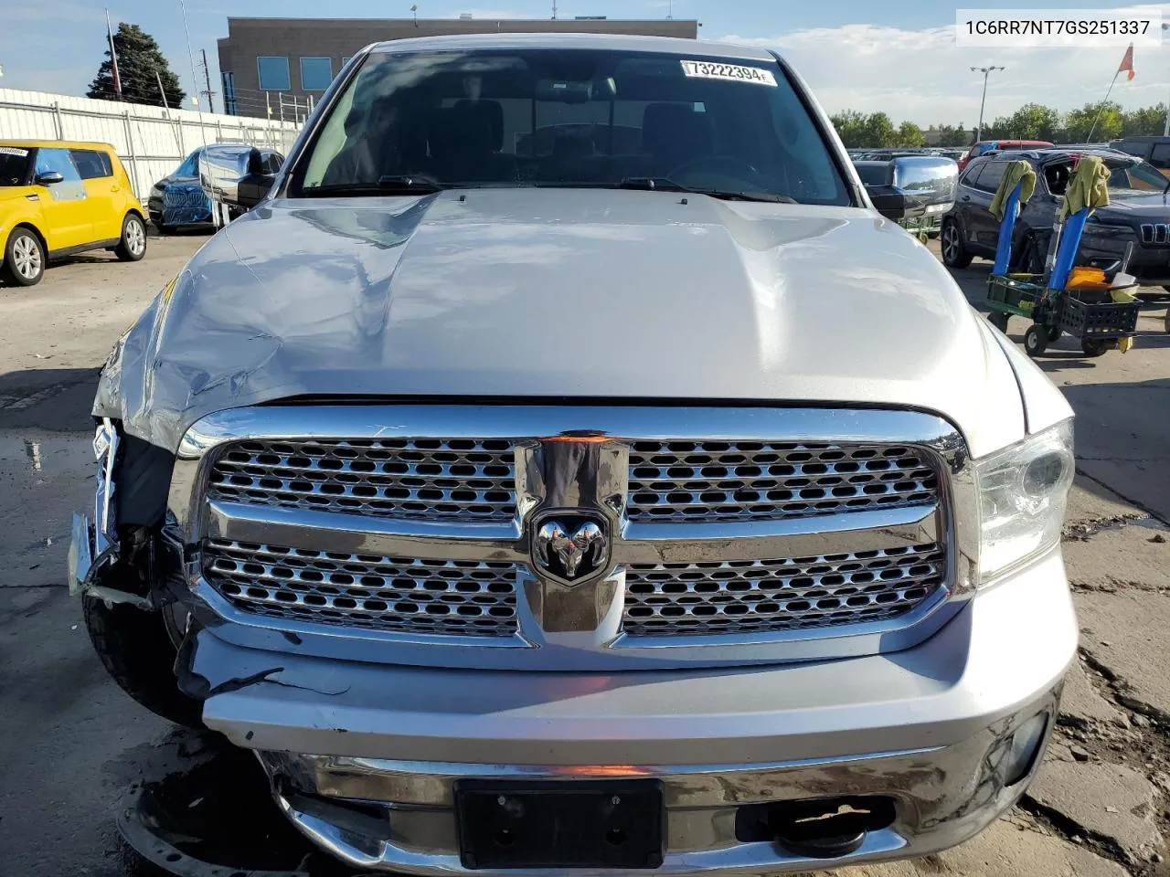 2016 Ram 1500 Laramie VIN: 1C6RR7NT7GS251337 Lot: 73222394