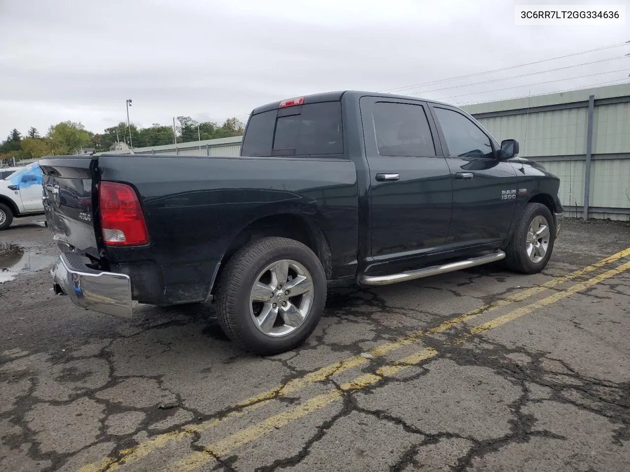 2016 Ram 1500 Slt VIN: 3C6RR7LT2GG334636 Lot: 73364224