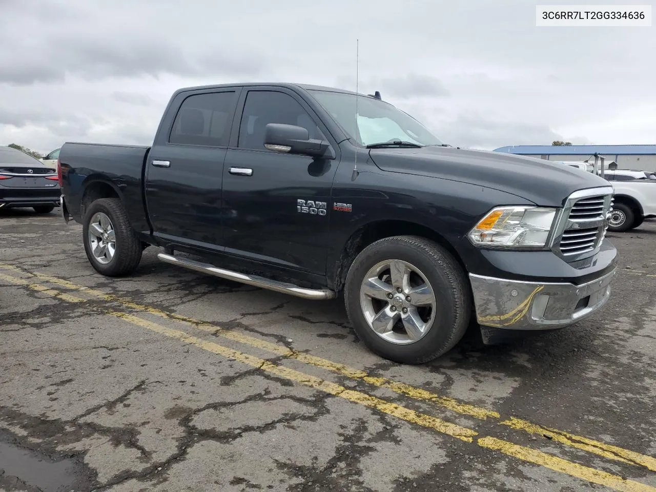 2016 Ram 1500 Slt VIN: 3C6RR7LT2GG334636 Lot: 73364224