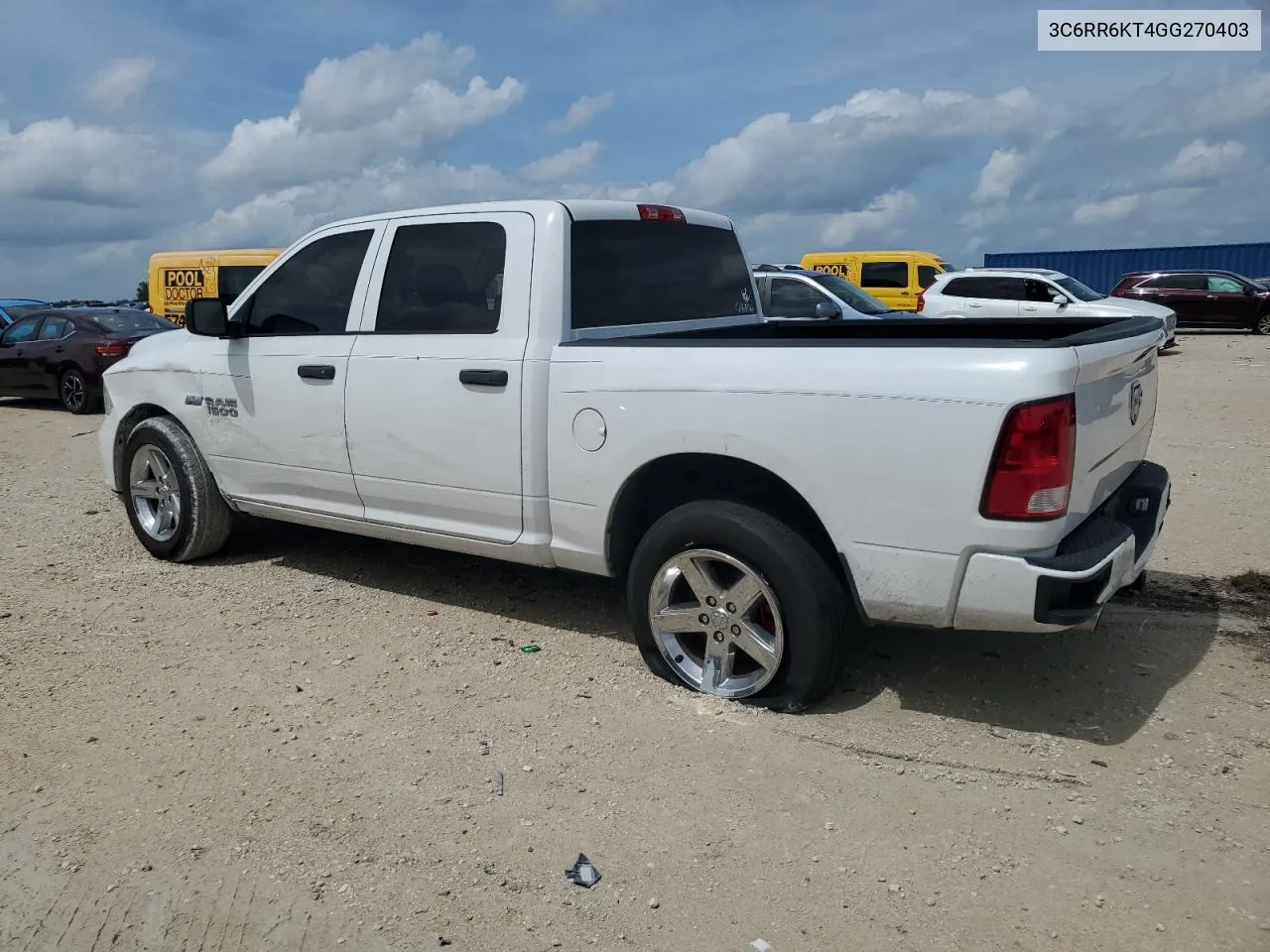 2016 Ram 1500 St VIN: 3C6RR6KT4GG270403 Lot: 73407634