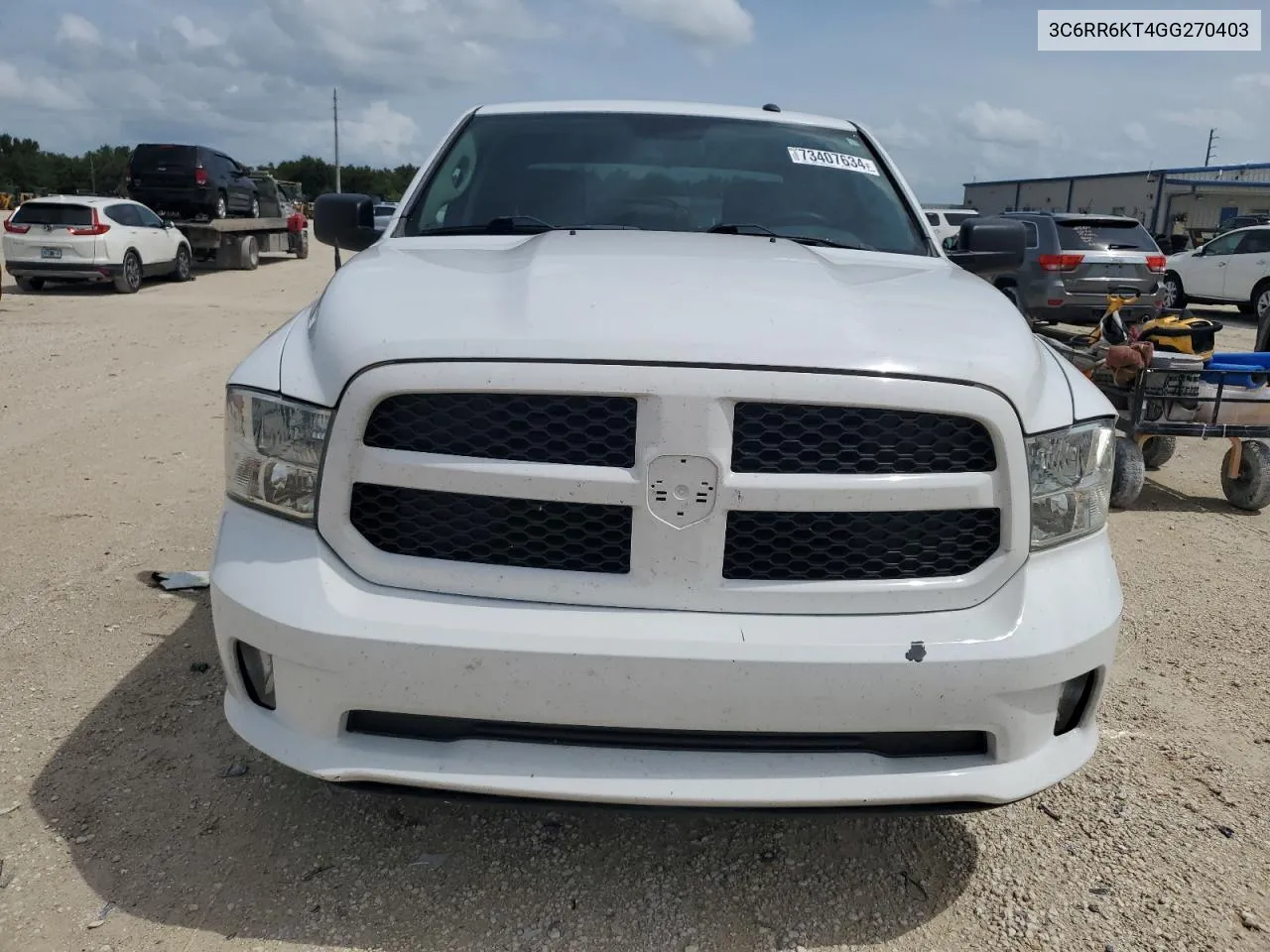 2016 Ram 1500 St VIN: 3C6RR6KT4GG270403 Lot: 73407634