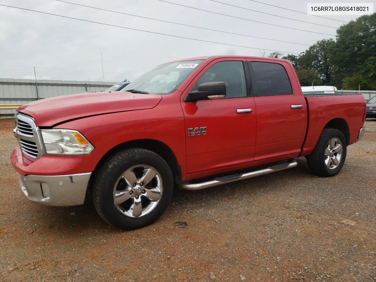 2016 Ram 1500 Slt VIN: 1C6RR7LG8GS418021 Lot: 73456424