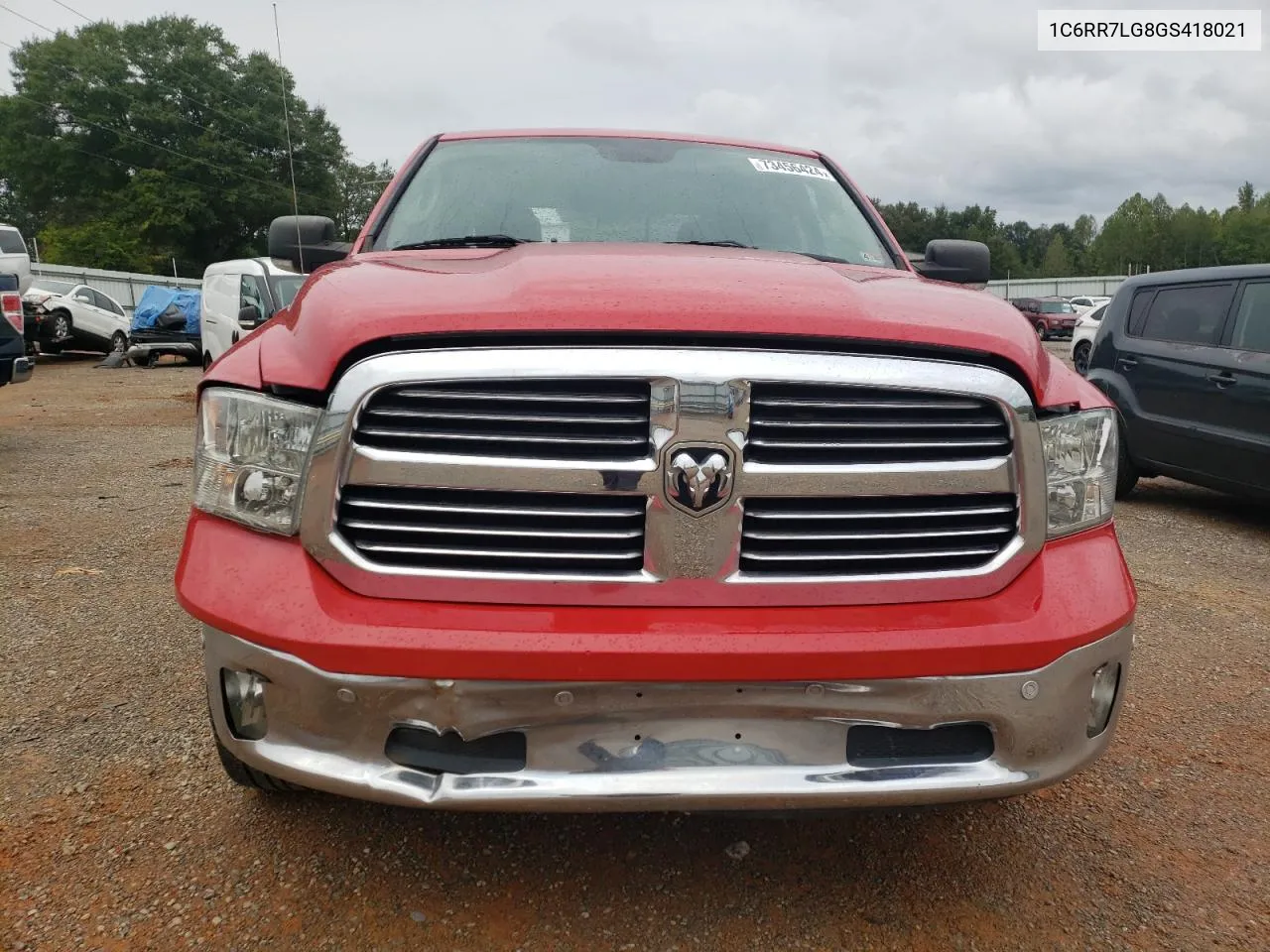 2016 Ram 1500 Slt VIN: 1C6RR7LG8GS418021 Lot: 73456424