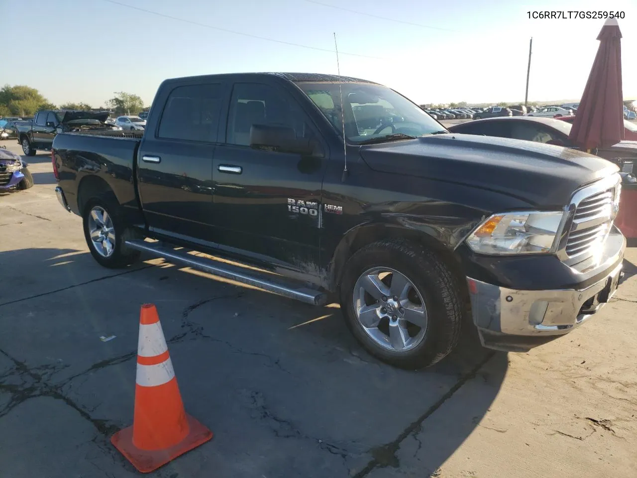 2016 Ram 1500 Slt VIN: 1C6RR7LT7GS259540 Lot: 73475534