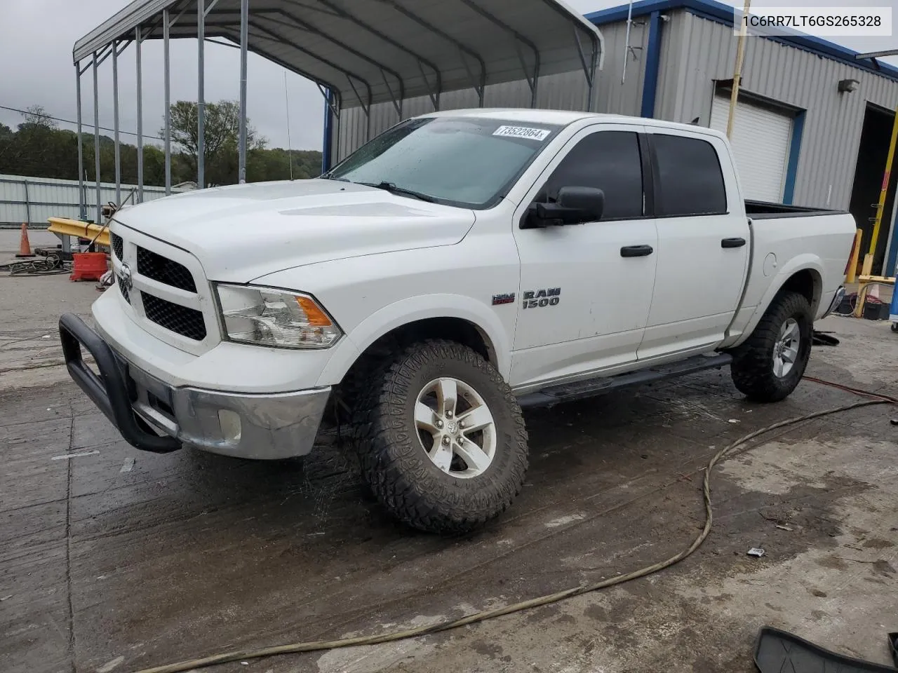 2016 Ram 1500 Slt VIN: 1C6RR7LT6GS265328 Lot: 73522864