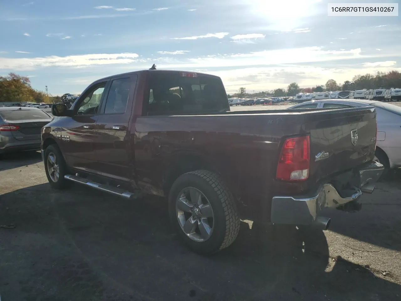 2016 Ram 1500 Slt VIN: 1C6RR7GT1GS410267 Lot: 73544684