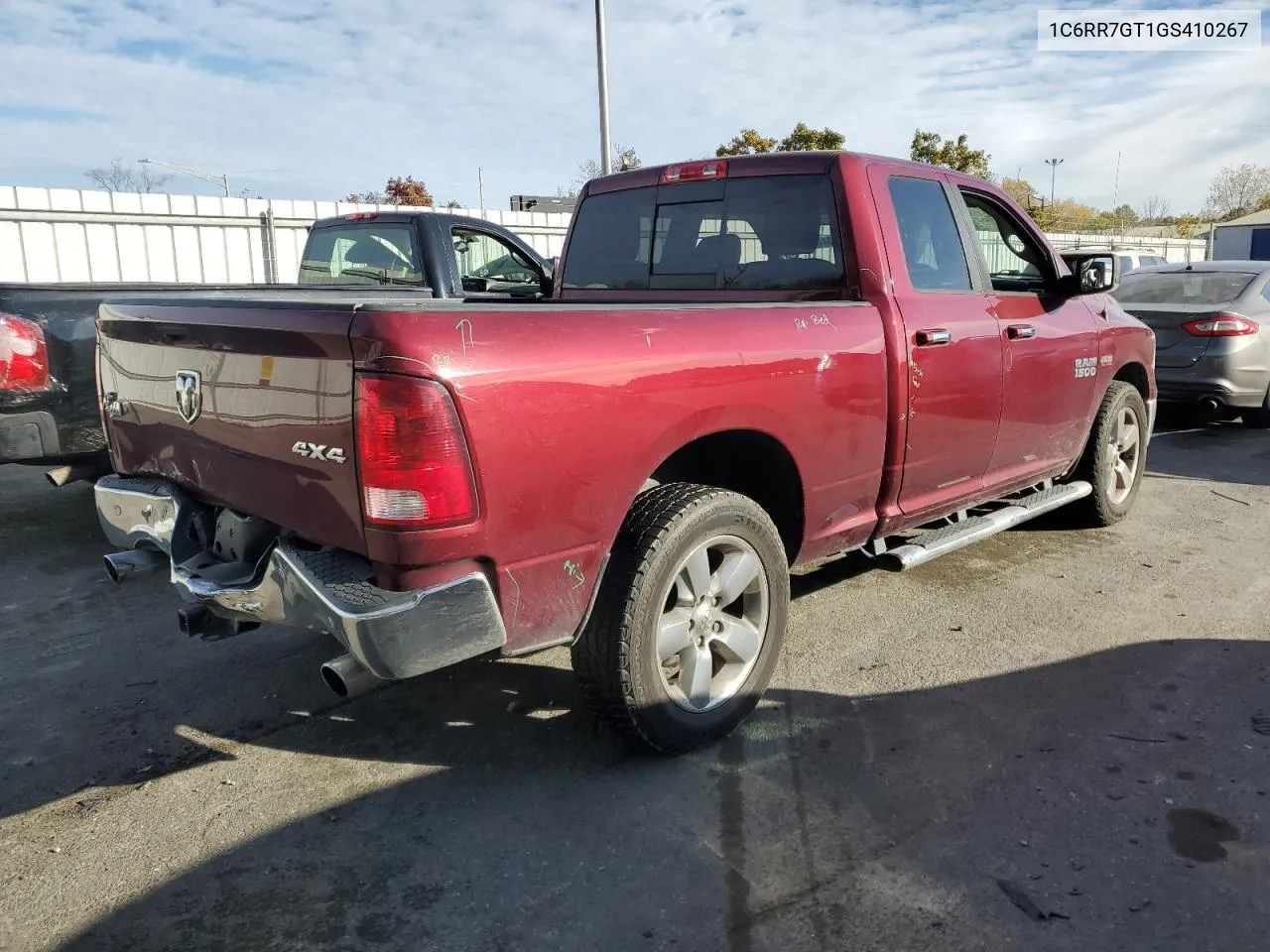 2016 Ram 1500 Slt VIN: 1C6RR7GT1GS410267 Lot: 73544684