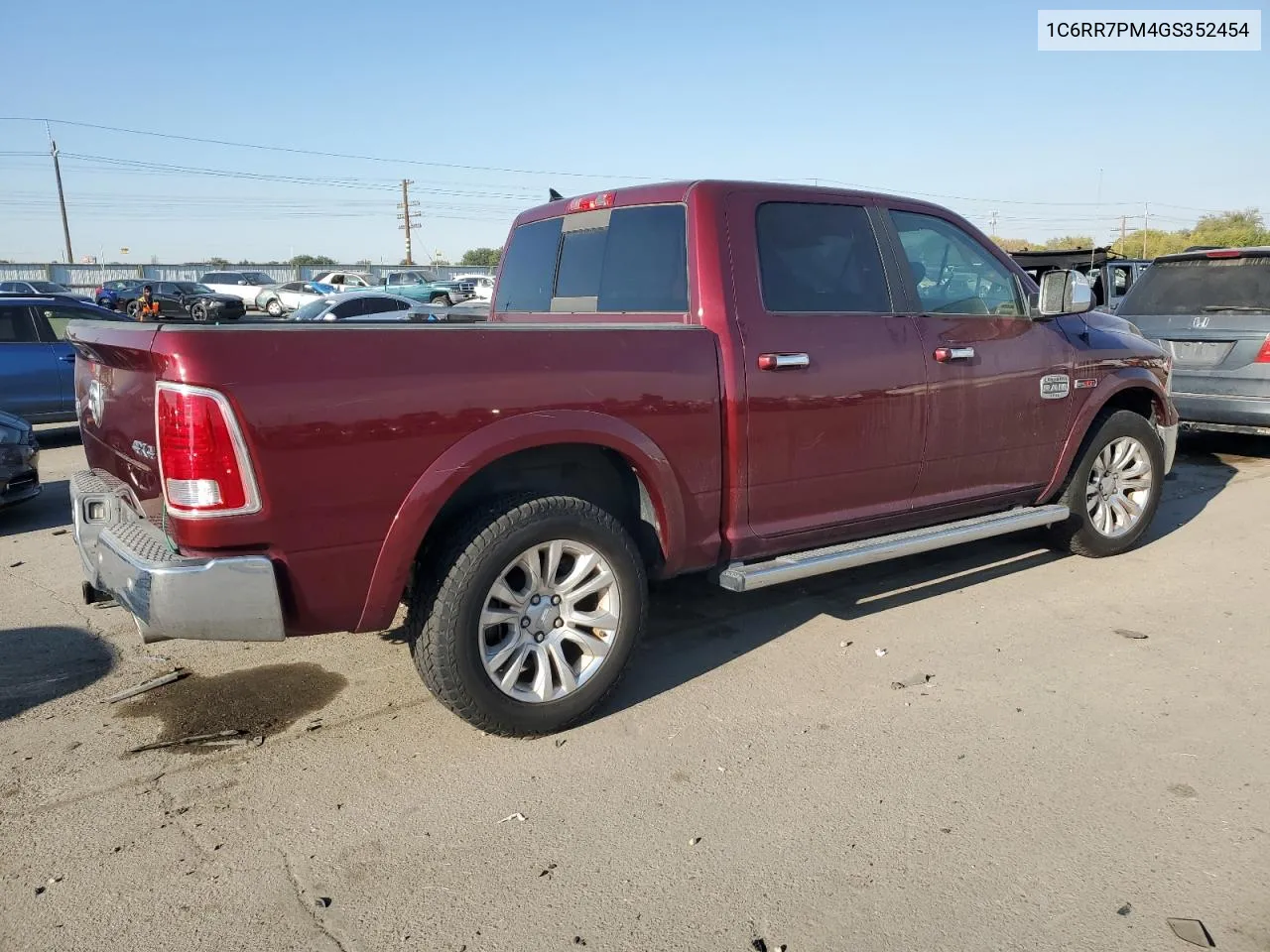 1C6RR7PM4GS352454 2016 Ram 1500 Longhorn