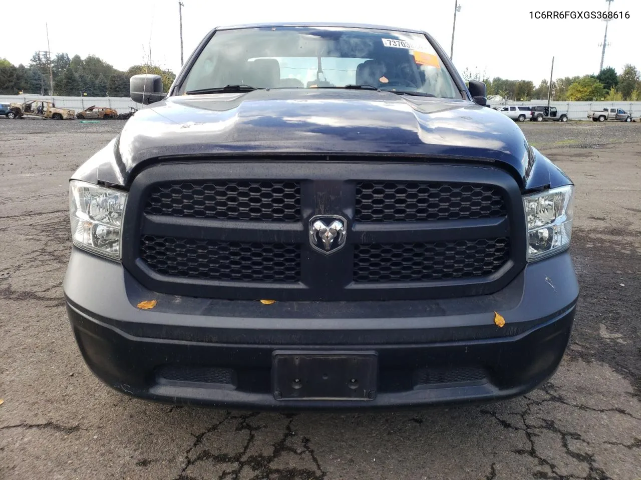 2016 Ram 1500 St VIN: 1C6RR6FGXGS368616 Lot: 73703884