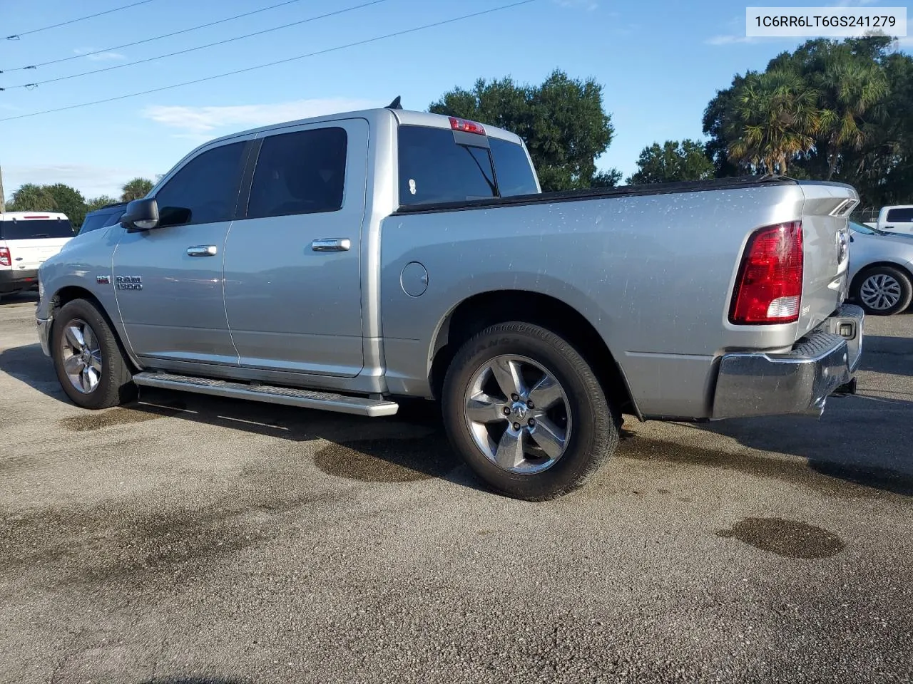 2016 Ram 1500 Slt VIN: 1C6RR6LT6GS241279 Lot: 73761594