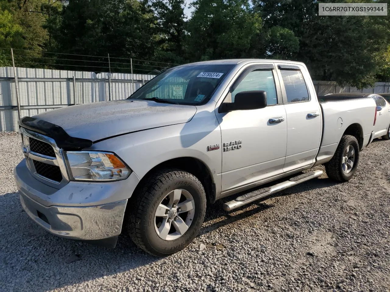 2016 Ram 1500 Slt VIN: 1C6RR7GTXGS199344 Lot: 73785374