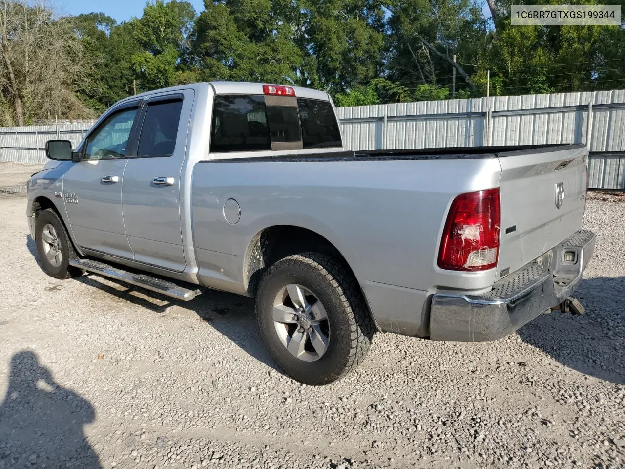 2016 Ram 1500 Slt VIN: 1C6RR7GTXGS199344 Lot: 73785374