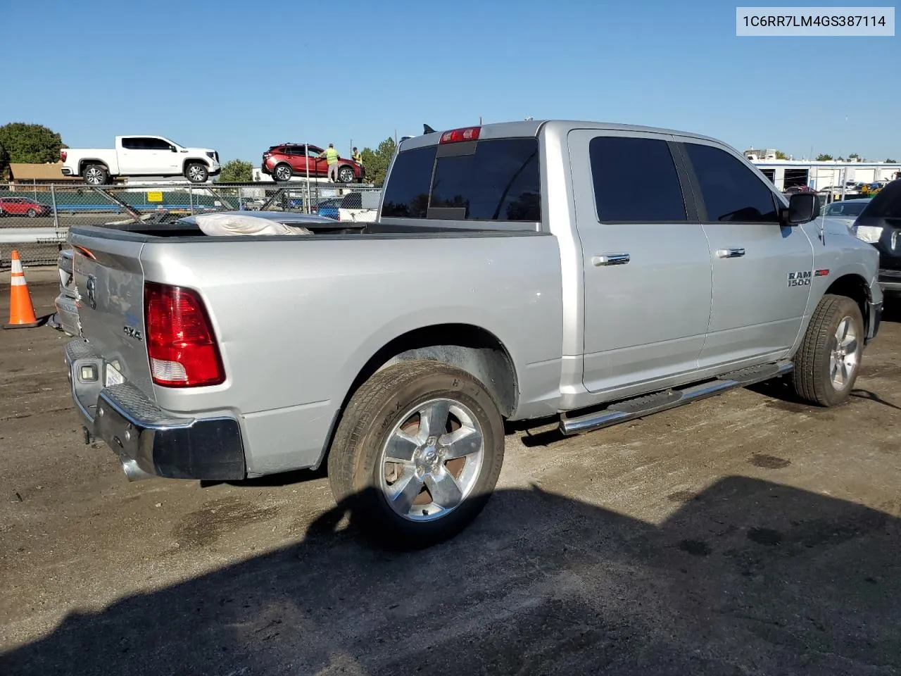 2016 Ram 1500 Slt VIN: 1C6RR7LM4GS387114 Lot: 73798804