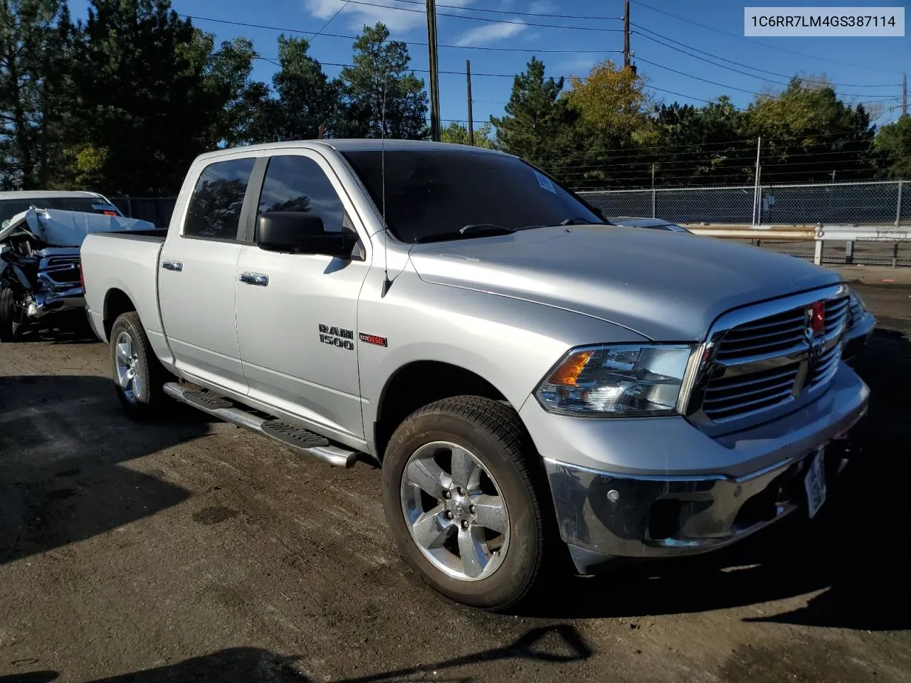 2016 Ram 1500 Slt VIN: 1C6RR7LM4GS387114 Lot: 73798804