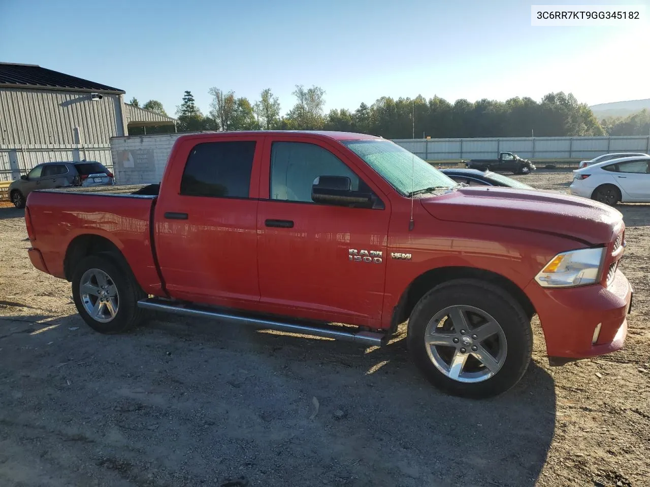 2016 Ram 1500 St VIN: 3C6RR7KT9GG345182 Lot: 74052944