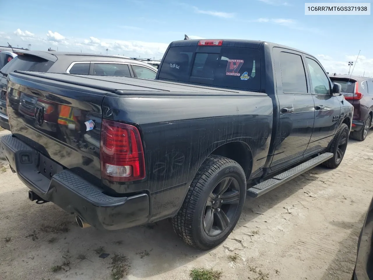 2016 Ram 1500 Sport VIN: 1C6RR7MT6GS371938 Lot: 74064214