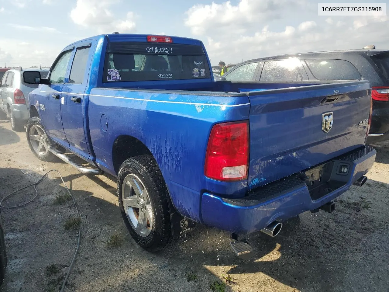 2016 Ram 1500 St VIN: 1C6RR7FT7GS315908 Lot: 74093064