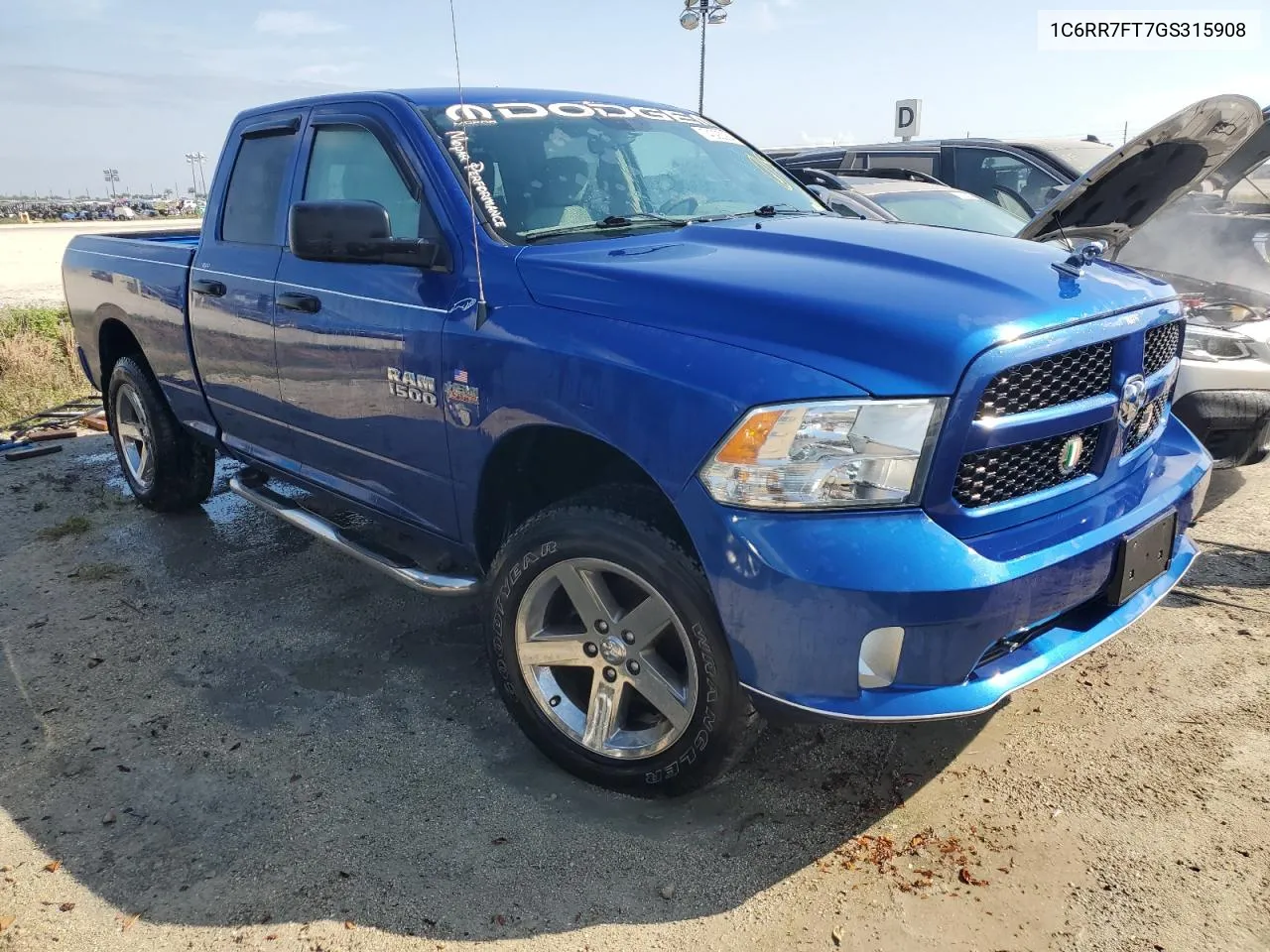 2016 Ram 1500 St VIN: 1C6RR7FT7GS315908 Lot: 74093064