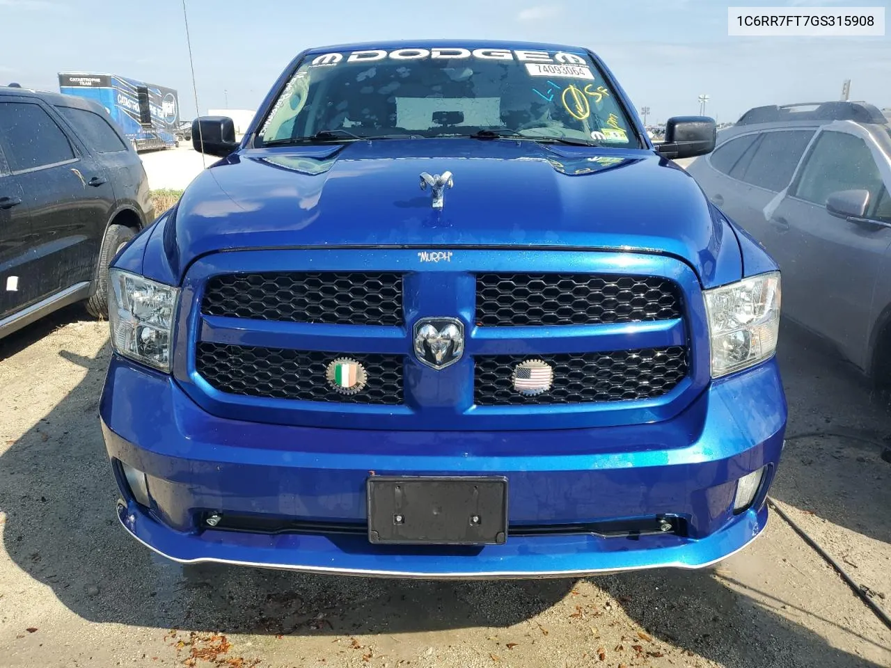 1C6RR7FT7GS315908 2016 Ram 1500 St