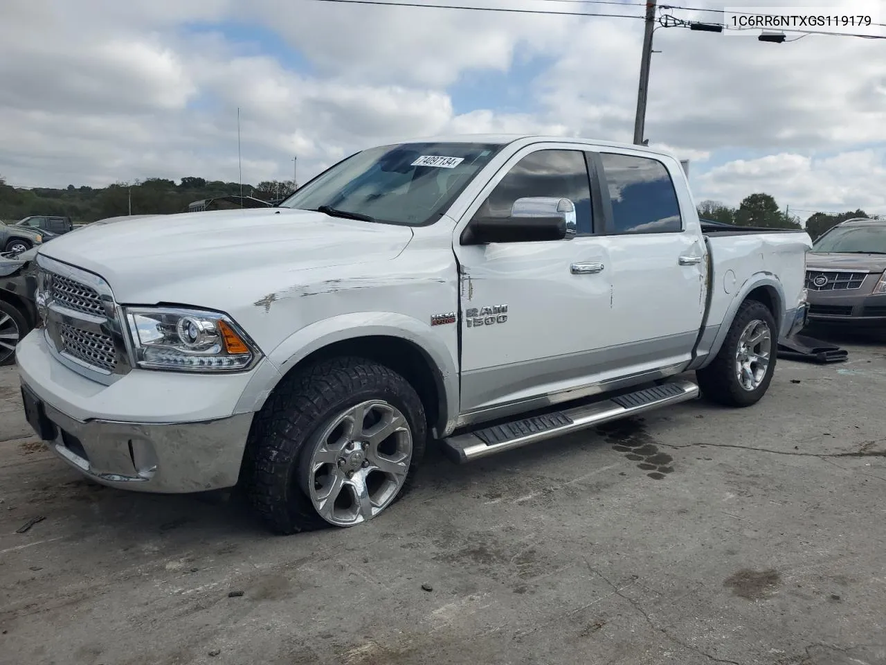 2016 Ram 1500 Laramie VIN: 1C6RR6NTXGS119179 Lot: 74097134