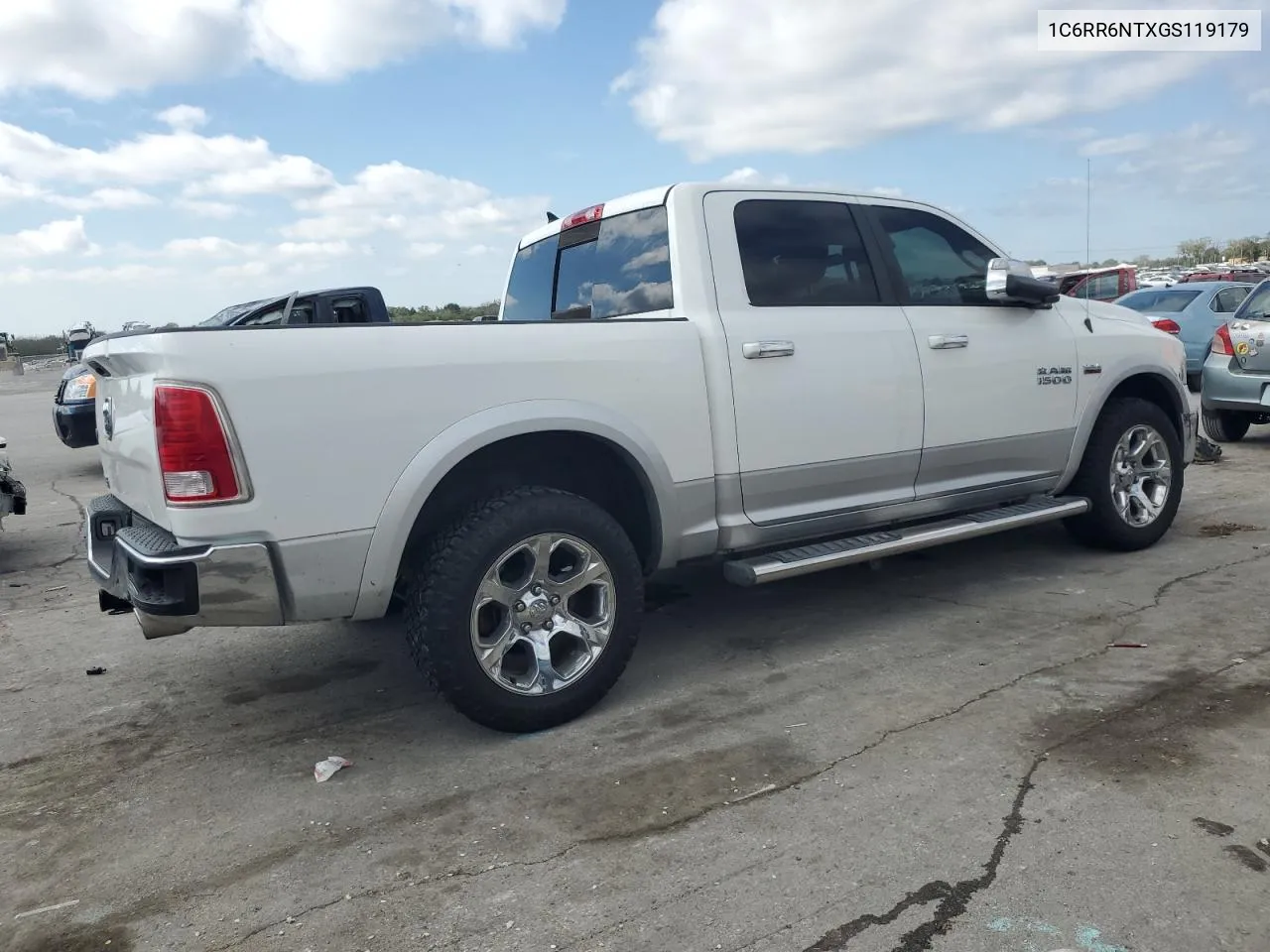 2016 Ram 1500 Laramie VIN: 1C6RR6NTXGS119179 Lot: 74097134