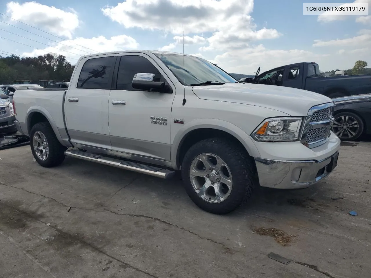 2016 Ram 1500 Laramie VIN: 1C6RR6NTXGS119179 Lot: 74097134