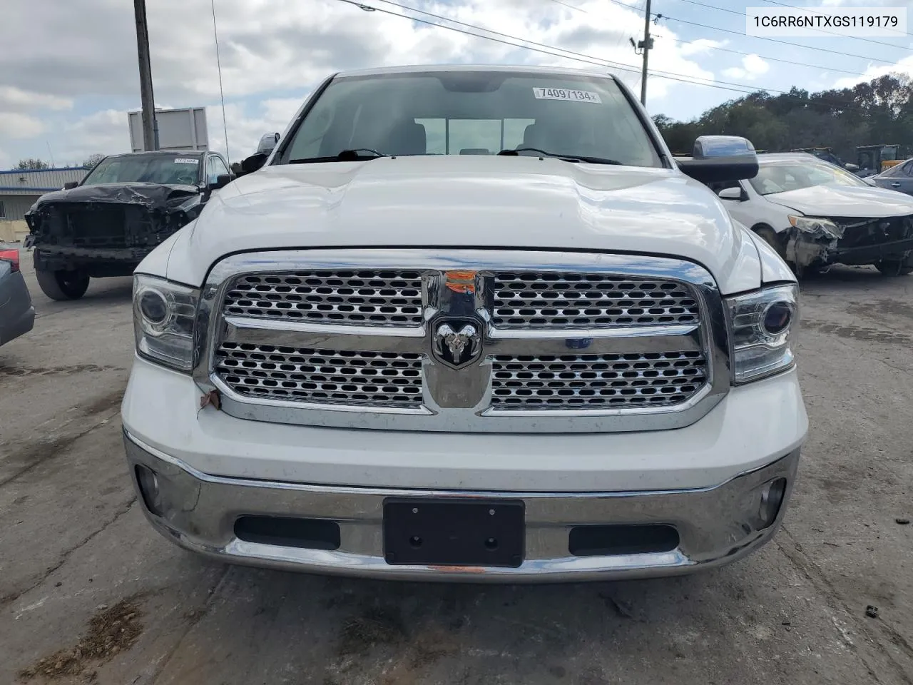 2016 Ram 1500 Laramie VIN: 1C6RR6NTXGS119179 Lot: 74097134