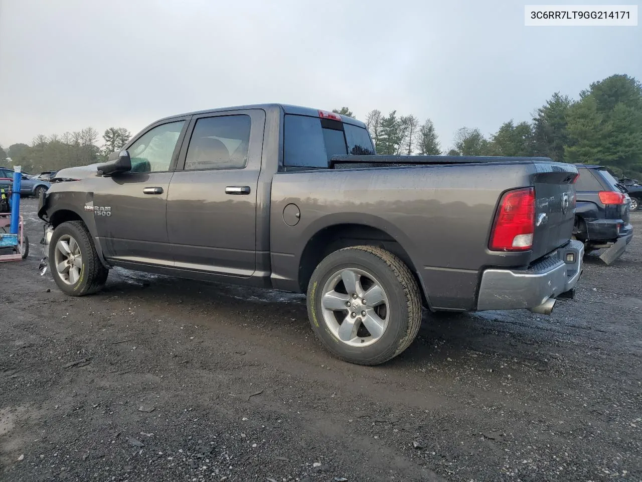 2016 Ram 1500 Slt VIN: 3C6RR7LT9GG214171 Lot: 74176244