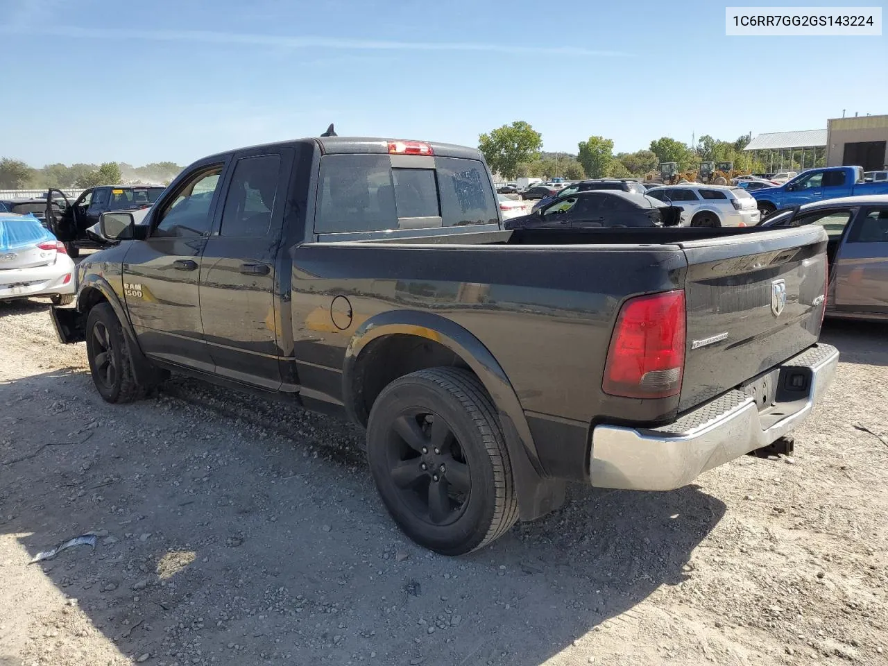 2016 Ram 1500 Slt VIN: 1C6RR7GG2GS143224 Lot: 74214994