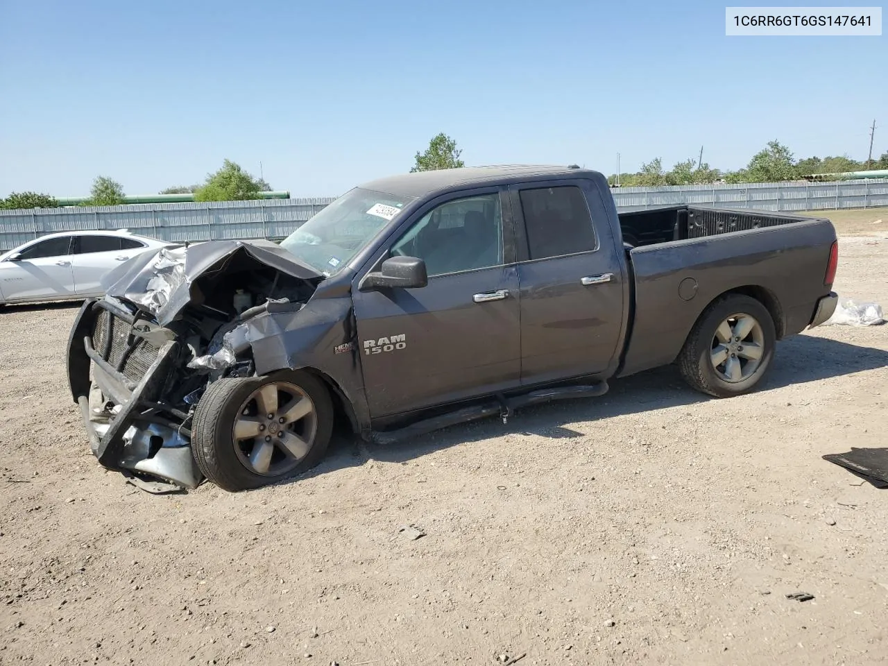 2016 Ram 1500 Slt VIN: 1C6RR6GT6GS147641 Lot: 74293584