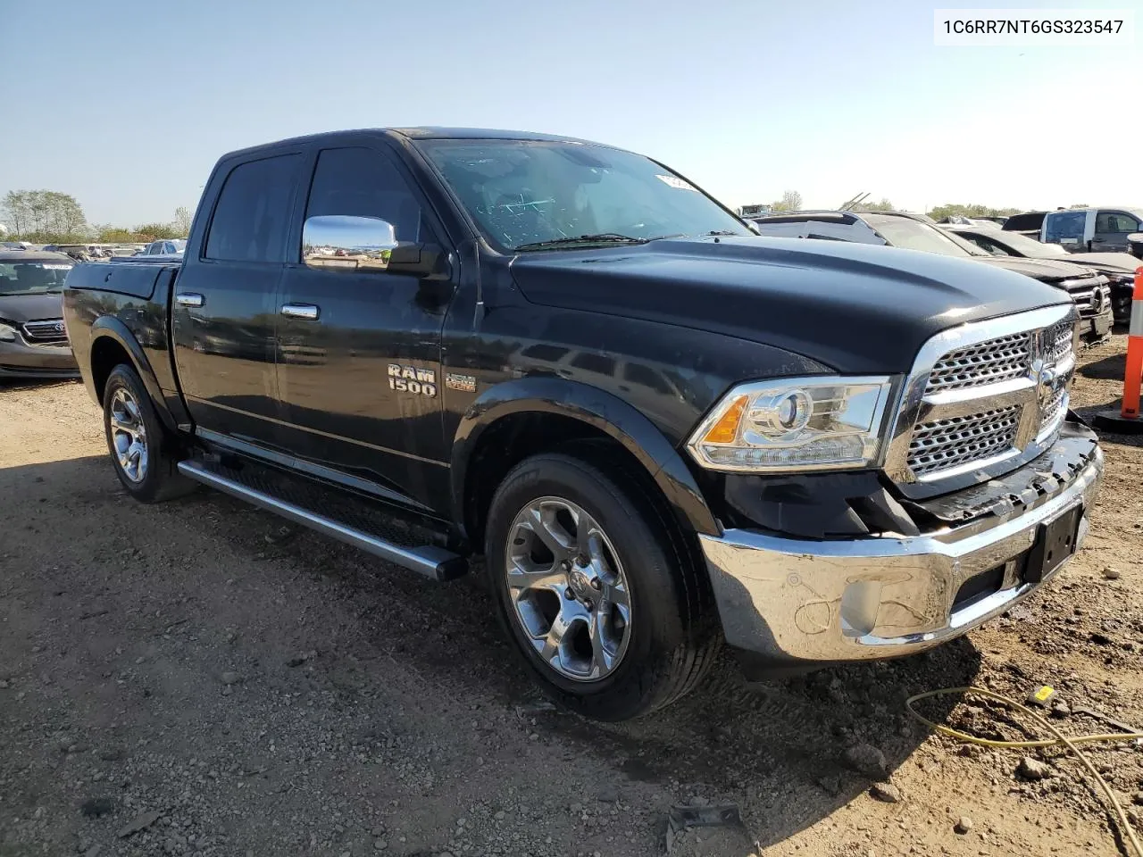 2016 Ram 1500 Laramie VIN: 1C6RR7NT6GS323547 Lot: 74348194