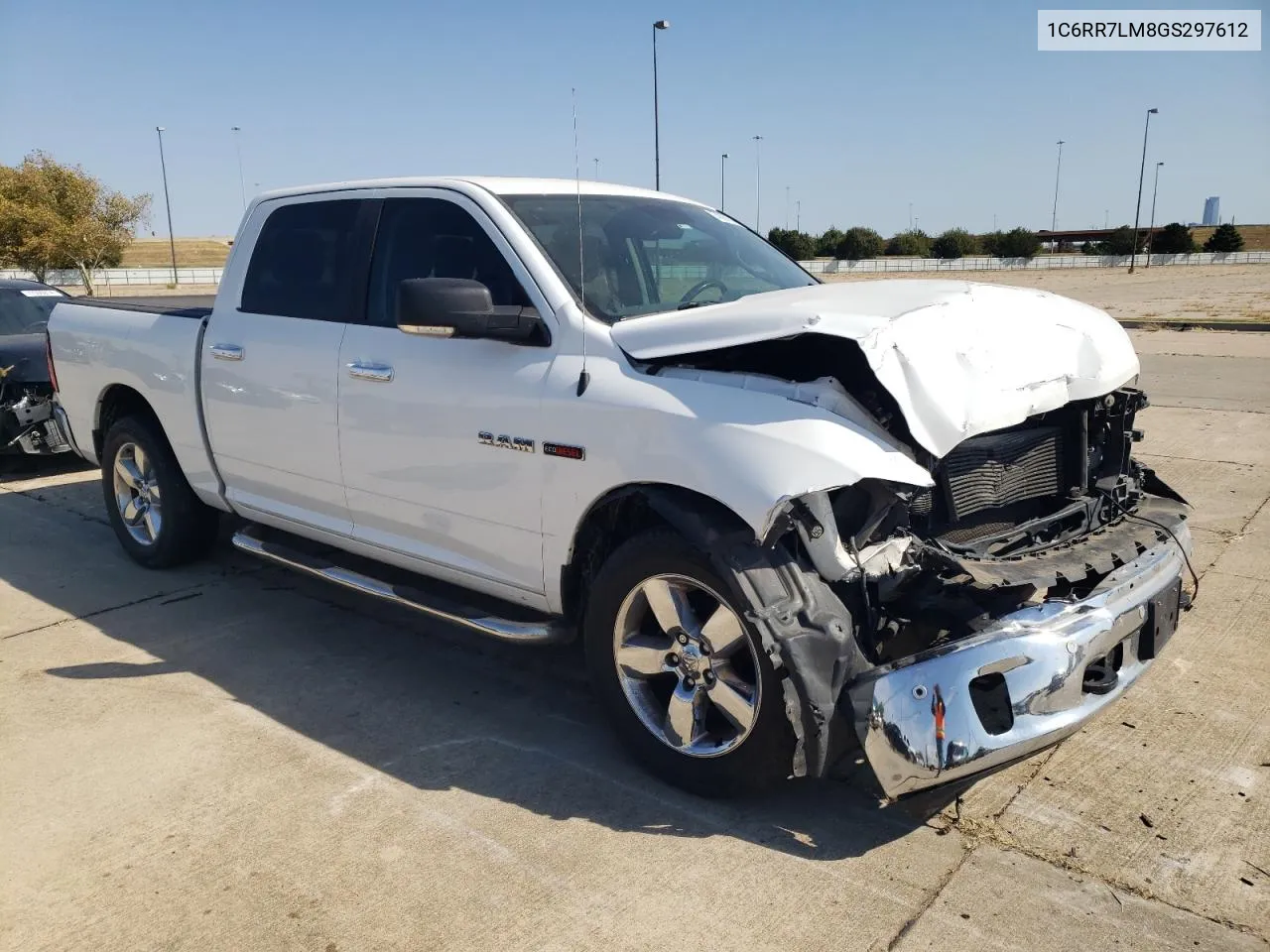 2016 Ram 1500 Slt VIN: 1C6RR7LM8GS297612 Lot: 74387044