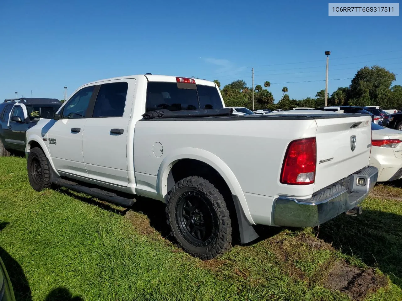 2016 Ram 1500 Slt VIN: 1C6RR7TT6GS317511 Lot: 74436314