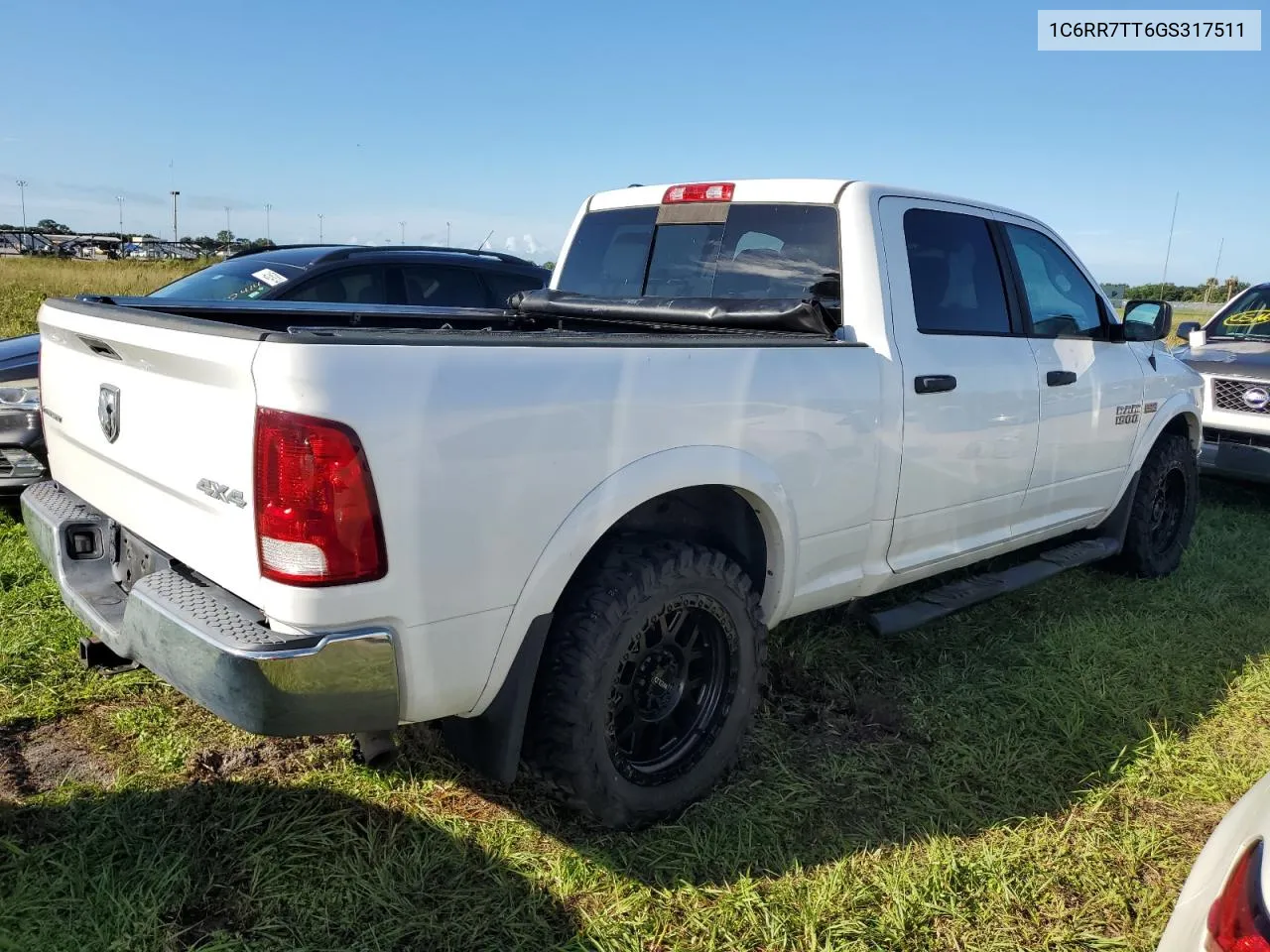 1C6RR7TT6GS317511 2016 Ram 1500 Slt