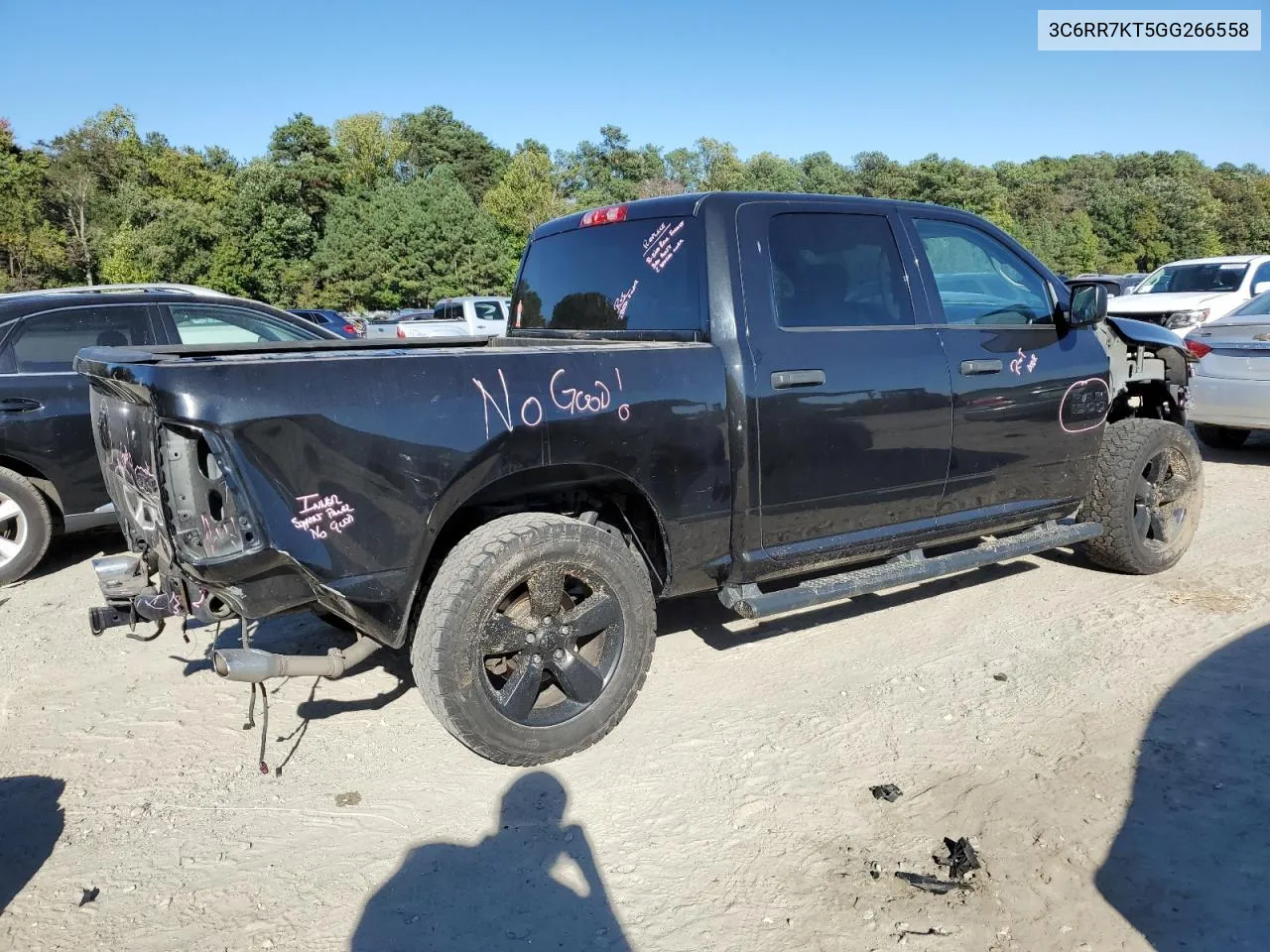 2016 Ram 1500 St VIN: 3C6RR7KT5GG266558 Lot: 74445244